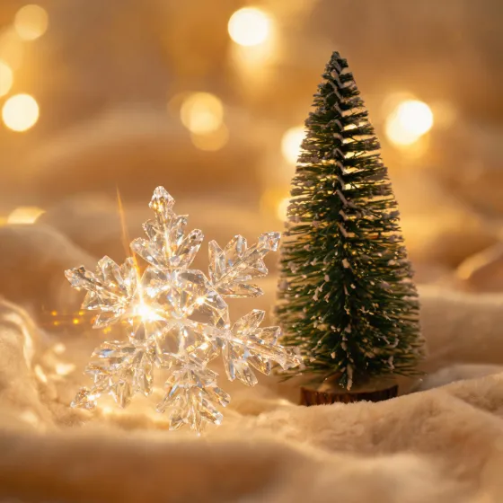 Crystal ornament